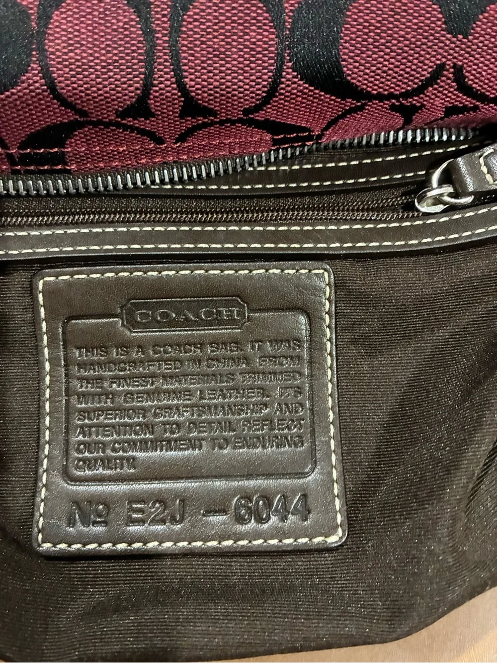 Coach shoulder bag